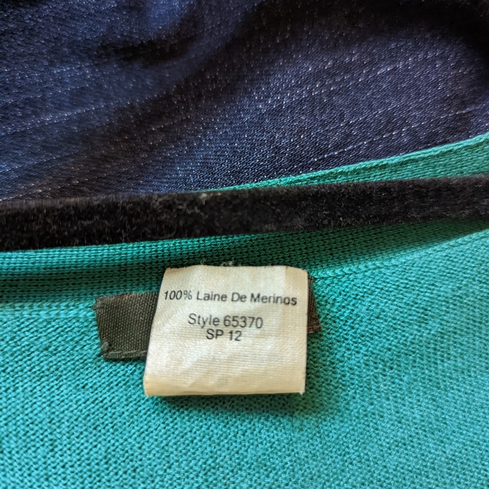 💚JCrew wool cardigan -rich green - Picture 5 of 6